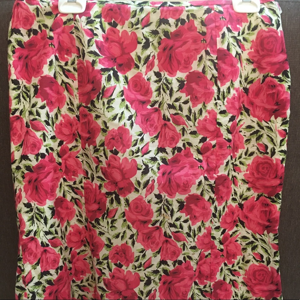 Beth Bowley rose lace skirt